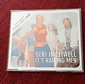 GERI HALLIWELL - IT'S RAINING MEN CD SINGLE PROMO - SPICE GIRLS