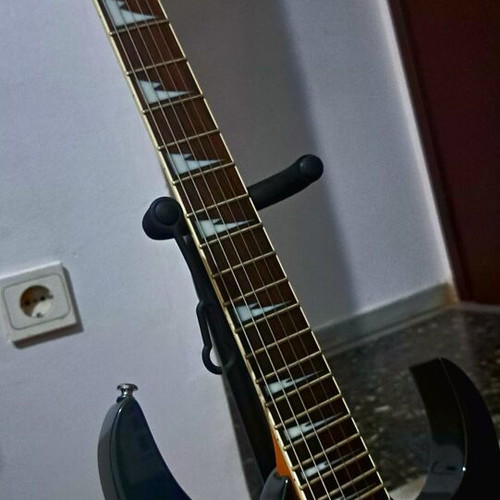 Ibanez Black Knight electric guitar like new with case