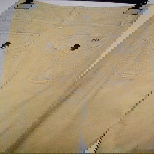 Τζιν βερμούδες Aeropostale μεταχειρισμένες, οργανικό βαμβάκι, ώχρα