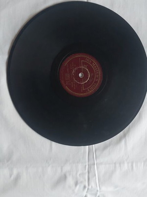 His Master's Voice record used, 'Mono konta sou' laiko