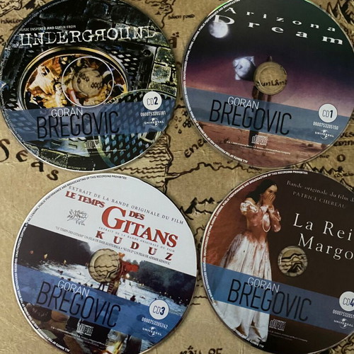 Goran Bregovic collection of 4 CDs like new