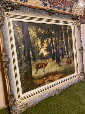 Pilate oil painting with a wonderful frame
