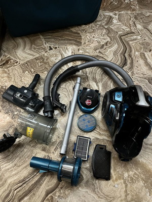 Ηλεκτρική σκούπα Hoover H-POWER 700 μεταχειρισμένη, 850W, χωρίς σακούλα με εξαρτήματα