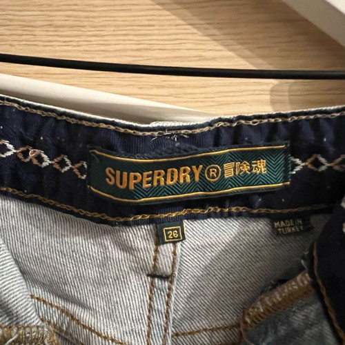 Superdry shorts size S like new, blue