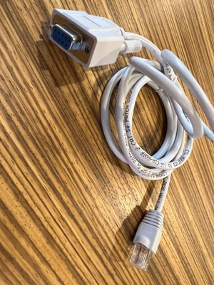 Fortinet Fortigate console cable new