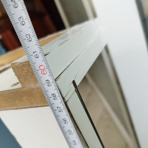 Bathroom cabinet mirror used 48.50x15x60.50 cm