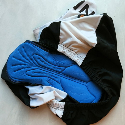 Caffeine Cycling Shorts XXL like new with padding and funny design
