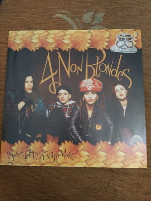 4 Non Blondes Bigger, Better, Faster, More! LP used, rock