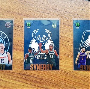 NBA synergy 3 κάρτες πακέτο