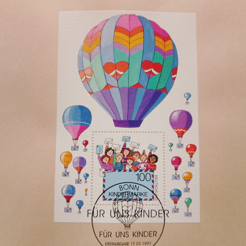 Germany 1997 first day cover stamp from Bonn