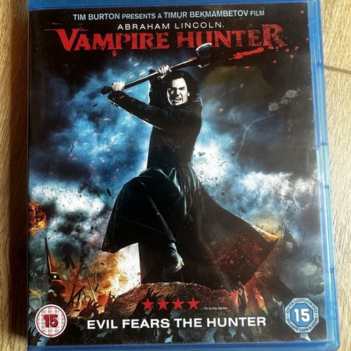 Abraham Lincoln Vampire Hunter Blu-Ray used with English subs