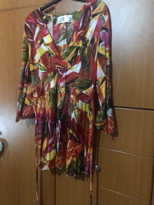 Γυναικείο πολύχρωμο φόρεμα size Small σαν καινούργιο
