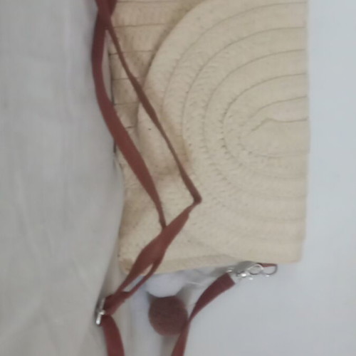 Beige medium bag like new summer style