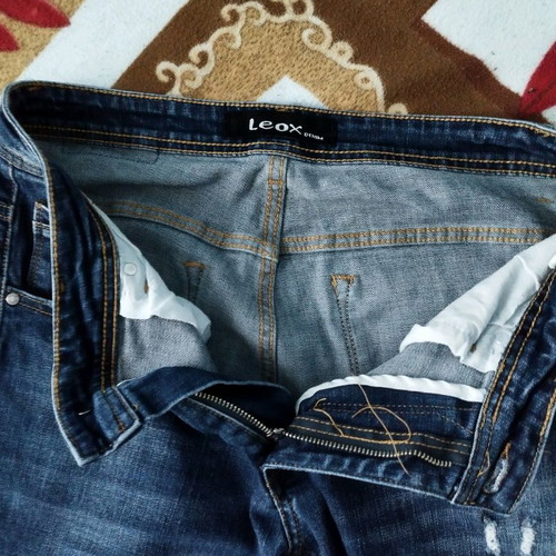 Leox denim men's pants size M used