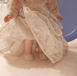 Collectible bride doll used, Kehagias company 1974