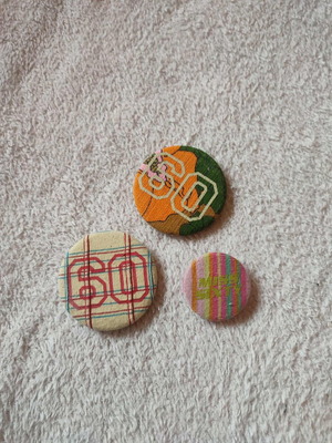 Miss Sixty badges set multicolored new