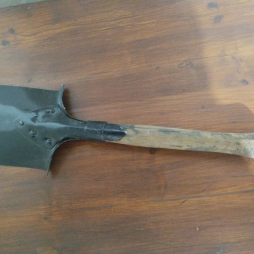 Military Trench Shovel WW1 used, Austrian production