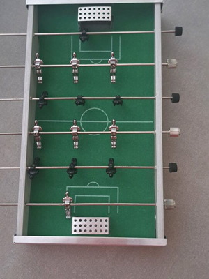 Mini football game used from Flying Tiger ideal for travel