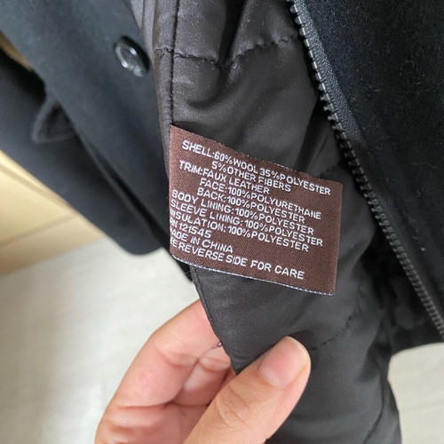 Michael Kors men's jacket Large black like new