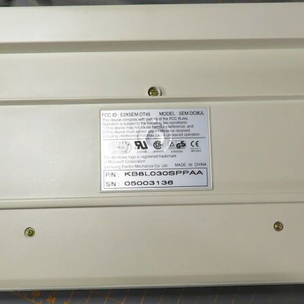 Samsung SEM-DC8UL vintage keyboard PS/2