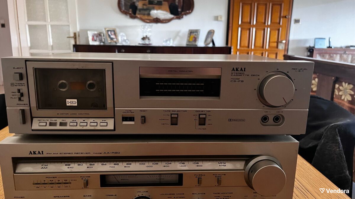 Akai CS-F9 Stereo Cassette Deck with Dolby B noise reduction