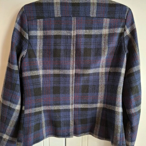 Only blazer like new, black and blue, size S