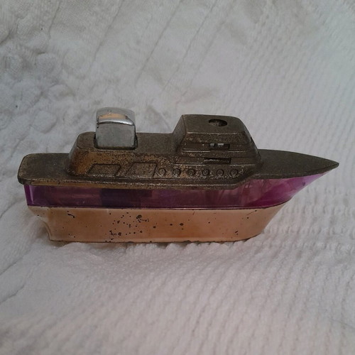 Novelty boat lighter vintage used