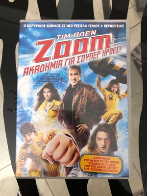 Zoom Ακαδημία Για Σούπερ Ήρωες DVD μεταχειρισμένο με ελληνικούς υπότιτλους