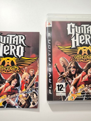 Guitar Hero Aerosmith PS3 game like new