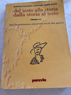 Italian books used, set of 10