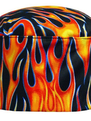 Cooking Hat by Ego Chef Flames One Size