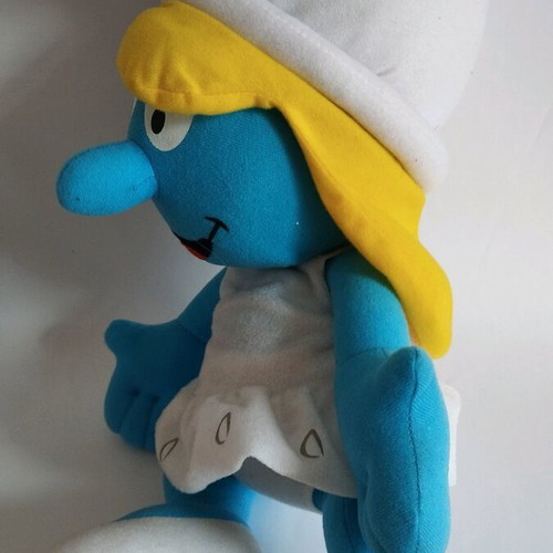 Smurfette plush large 50 cm used