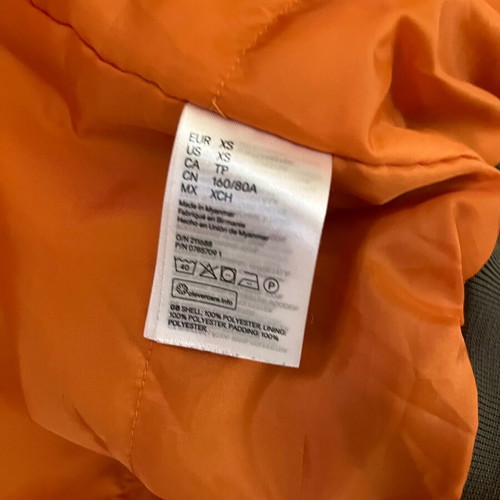 Bomber jacket H&M Divided olive green XS like new