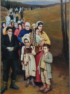 Eradication Oil Painting by Dorotheos Antoniadis made to order