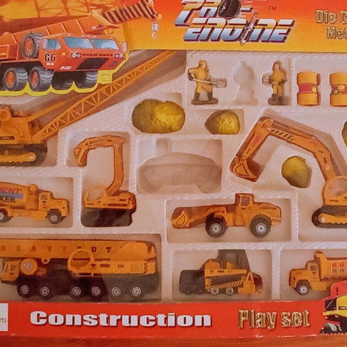 Pro Engine Die Cast Metal Construction Play Set like new
