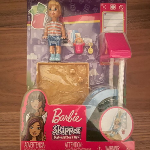 Barbie Skipper Babysitter Doll Set New