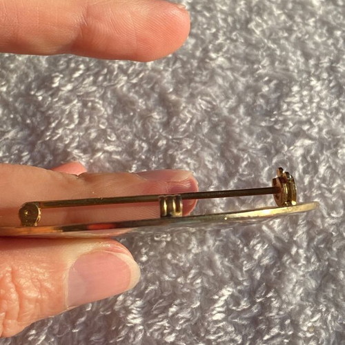 MMA Collectible Pin like new, red and blue