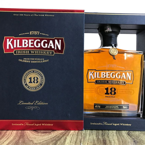 Kilbeggan 18 Year Old new Irish whiskey limited edition