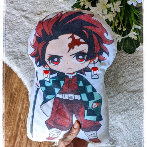 Demon Slayer decorative pillow Tanjiro anime manga