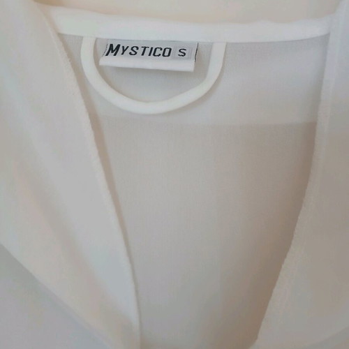 Mystico white robe like new, size S & M, vintage Greek made