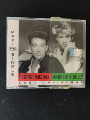 George Michael Andrew Ridgeley Last Christmas CD like new