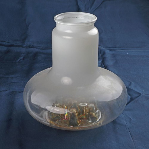 Replacement lamp glass 6.5Φ new, height 19 cm