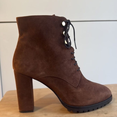 Brown boots shoes like new, size 37