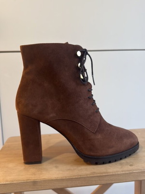 Brown boots shoes like new, size 37