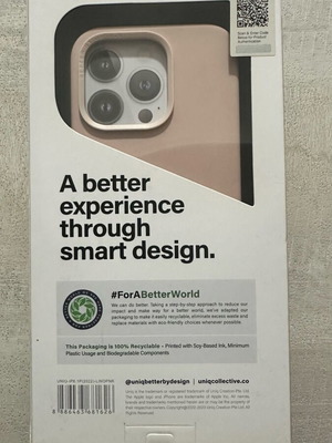 UNIQ θήκη iPhone 14 Pro ροζ καινούργια άθικτη