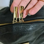 Guy Laroche leather backpack like new, black