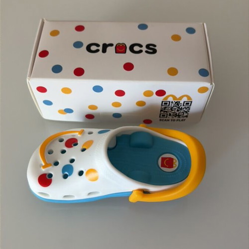 McDonalds Crocs Toy New Keyring