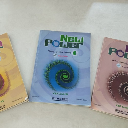 New Power Teacher's Books set of 3 used, levels A2 B1 B2