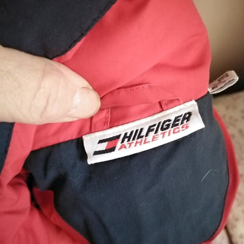 Tommy Hilfiger women's jacket like new, size M, red with blue details