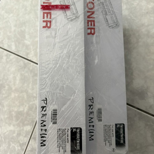 Brother TN1050 toner cartridge, pack of 5, new